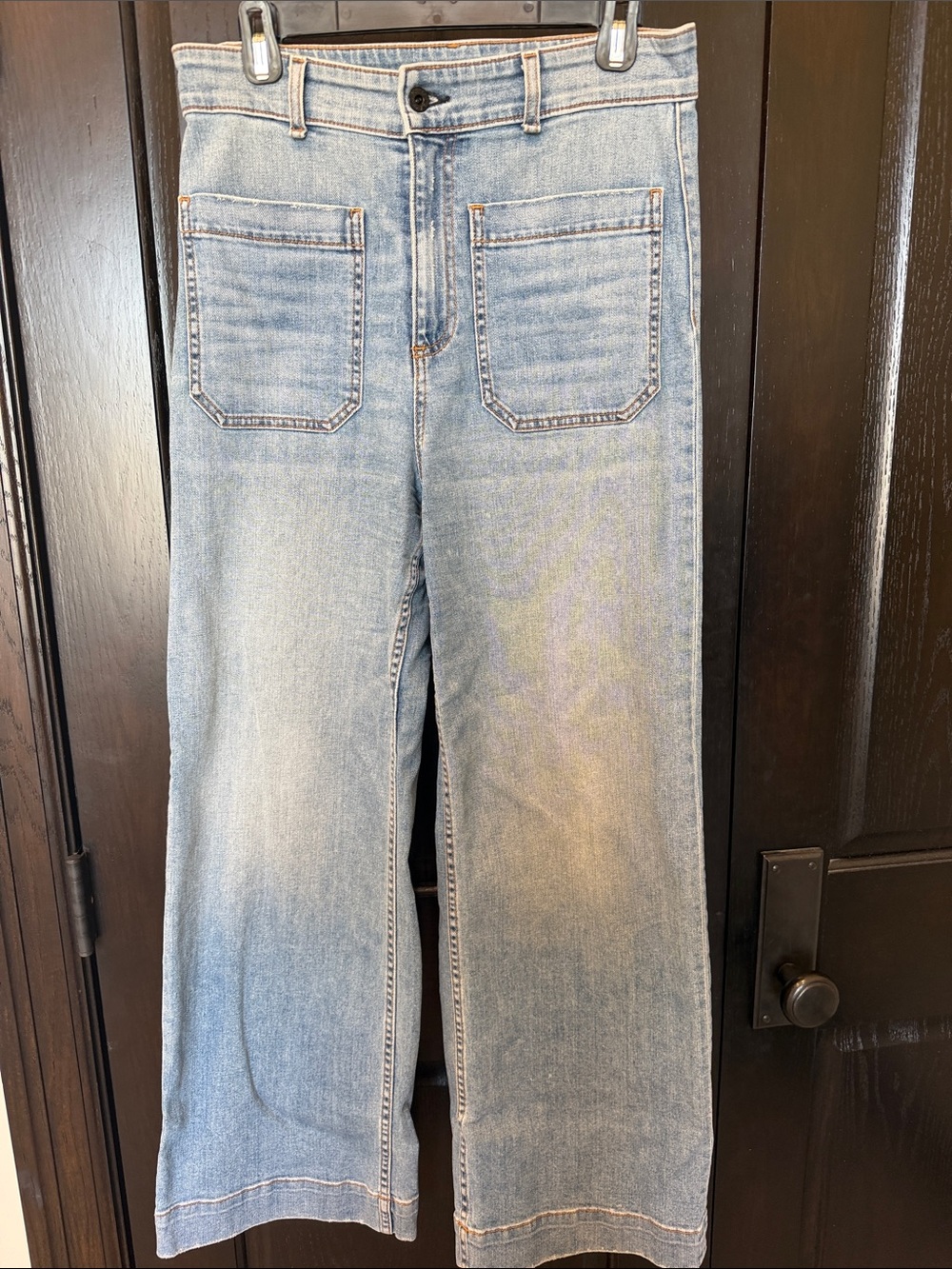 ASKK NY Light Blue Wide leg Jeans. Size 29.